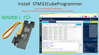 92 Program STM32 using STM32 Cube Programmer formally STLINK utility [upl. by Bernardina]