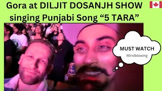 Gora Diljit Dosanjh Fan dancing at 5 TARA Song🇨🇦 I Scotiabank Bank Arena I INDER CANADA [upl. by Faunie26]