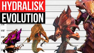 Hydralisk Evolution  By Years  StarCraft [upl. by Hau]