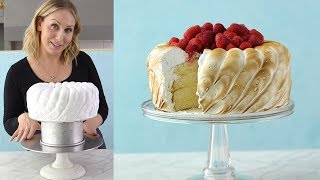 Frosted Lemon Mousse Cake  Martha Stewart [upl. by Sivrahc192]