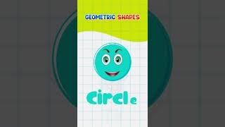 Learn Geometric Shapes Name for Kids  shapesforkids shorts preschoollearning [upl. by Eet]