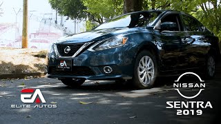 NISSAN SENTRA 2019 todos los detalles y características [upl. by Bartholomeus]