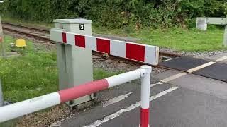 Ober  Ramstadt Level Crossing Germany [upl. by Orips]