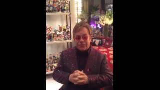 Elton John Congratulates Jeff Hanson [upl. by Ettenahs461]