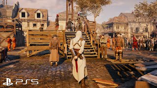 Assassins Creed Unity Parkour Stealth Kills  Altair Outfit [upl. by Shem380]