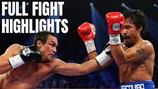 Marquez vs Pacquiao A Fight to Remember  Highlights [upl. by Zared]