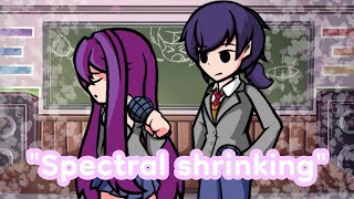 Spectral Shrinking Shrinking Violet SpookyMix  Yuri and Arizuha cover [upl. by Assiralc961]