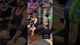 330lbs 150kg close grip bench press [upl. by Lamoureux]