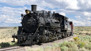 Summer Steam Trains on the Cumbres and Toltec Scenic Railroad [upl. by Elimay676]