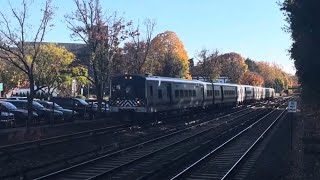 MTA MetroNorth Railroad Harlem Line PM Rush Hour Action at Bronxville amp Crestwood M7A P32 M3A [upl. by Enialem]