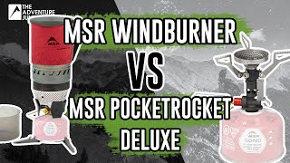 MSR Windburner vs Pocket Rocket  Stove Comparison [upl. by Maurreen]