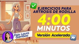 Rutina Segura de Ejercicios para Personas con Artrosis 【 Desgaste de Cartílago 】 Con IMPLEMENTOS ✅ [upl. by Elmajian320]