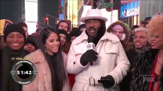 Blair Perkins Interview Steve Harvey  FOXs New Year’s Eve 2018 [upl. by Barnabe]