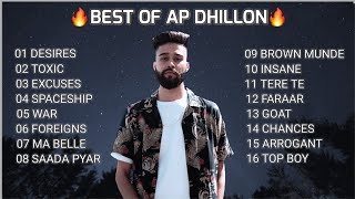 Best of Ap dhillon  ap dhillon all songs jukebox  punjabi songs  new punjabi songs 2022 [upl. by Ameerahs369]