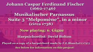 Johann Caspar Ferdinand Fischer 16621746 Suite 3 “Melpomène” in a minor [upl. by Derriey]