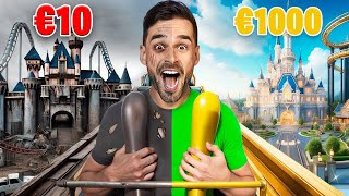 €10 vs €1000 Pretpark Experiment [upl. by Lyda301]