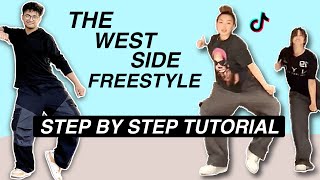 The West Side Freestyle EASY DANCE TUTORIAL Beginner Friendly [upl. by Michal]