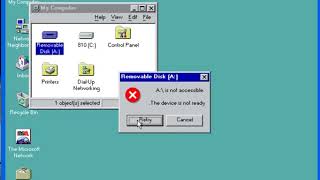 Windows 95 Build 810 In DosBox [upl. by Navinod]