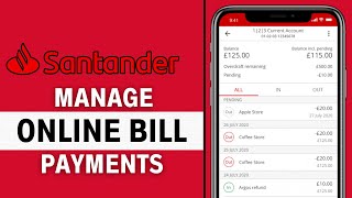 How to Set Up and Manage Online Bill Payments with Santander Bank [upl. by Diamante]