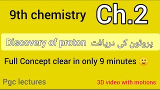 Discovery of protonproton ki dryaft properties of canal rays goldstein experiment9th ch 2 pgc [upl. by Chilson]