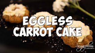 EGGLESS CARROT CAKE by Chef Kirti [upl. by Humfried]