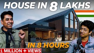 बनाइये अपने सपनों का घर सिर्फ 8 लाख में  Prefabricated House in India [upl. by Nylzor]