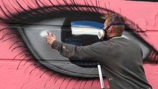 StreetArtShorts  Episode 6 Moonlit Anaglypta with My Dog Sighs [upl. by Aronos373]