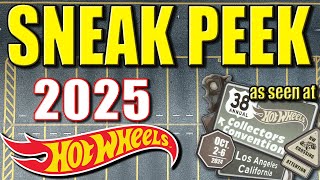 Hot Wheels 2025 Sneak Peeks Hot Wheels 38th Annual Convention [upl. by Anihcak]