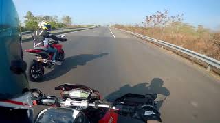 2018 Ducati Hypermotard 939 Top Speed Run [upl. by Nodnarb116]