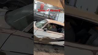 Dukes of Hazzards General Lee Climb in Car Window Burn outquot [upl. by Cioffred]