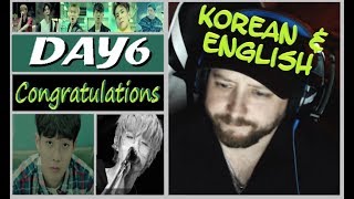 Metal Musician Reacts DAY6  Congratulations MV  English Studio Live Version [upl. by Nena]