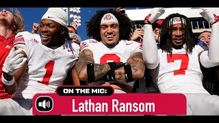 Ohio States Lathan Ransom on improved defense since Oregon loss returning from injury [upl. by Ardnoid]