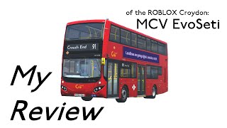 The Croydon Review MCV EvoSeti [upl. by Naujat71]