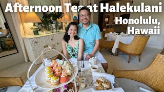 An Unexpected Hawaii Experience Afternoon Tea at Halekulani  Review  The FilAm Cam S04 E18 [upl. by Lavinia676]