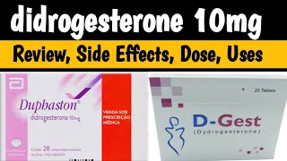 DYDROGESTERONE tablets ip 10 mg  Duphaston 10mg  dydroboon tablet uses in hindi [upl. by Akihsar]