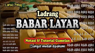 Notasi Ladrang Babar Layar [upl. by Ennazus199]