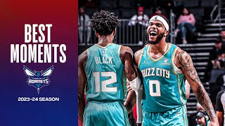 Charlotte Hornets’ BEST MOMENTS from the 20232024 Season [upl. by Leksehc583]