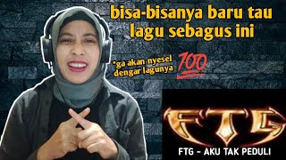 FTG  AKU TAK PEDULI  🇮🇩 REACTION [upl. by Beekman754]