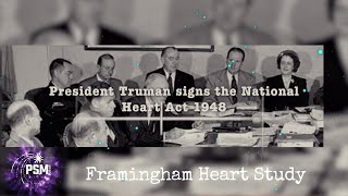 History Of Framingham Heart StudyCohort Study Introduction [upl. by Kin]