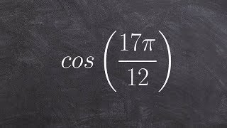 How to evaluate the difference of two angles for cosine function [upl. by Zea]