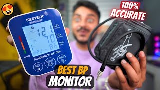 Best BP Monitor Machine for Home Use in India  How to use MEDTECH BP Monitor [upl. by Mab]