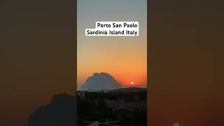 Porto San Paolo  Sardinia Italy  Tavolara Island [upl. by Arhsub]