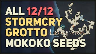 All 12 Stormcry Grotto Mokoko Seed Locations Lost Ark [upl. by Marten]