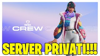 SERVER PRIVATI E NUOVA CREW DI FORTNITE DISPONIBILESETTEMBRE 2024Fortnite [upl. by Eisele]