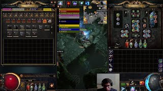 Path of Exile Leveling Forged Frostbearer Spectre Necromancer día 38 Settlers 325 pathofexile [upl. by Danny341]