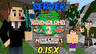 NUEVO SERVER DE quotKARMALAND 2quot ÉPICO  MINECRAFT PE 0150  0151  0152 [upl. by Sydney]