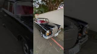 1960 Mercedes w111 230s  classic Mercedes 古董車 [upl. by Larrej]