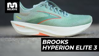 Brooks Hyperion Elite 3  FULL REVIEW  Same But Different And Better [upl. by Neeliak]