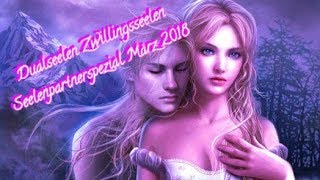 Dualseelen Zwillingsseelen Seelenpartner Liebesorakel♥️🔮März 2018 [upl. by Grane143]