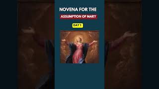 NOVENA FOR THE FEAST OF ASSUMPTION DAY 1  Assumption of the Blessed Virgin Mary Novena Day one [upl. by Bari]